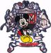 HKM textil HKM Strijk Embleem Mickey And Friends Multicolor
