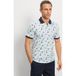 OLYMP Casual Regular Fit Polo shirt Korte mouw ecru
