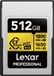Lexar CFexpress PRO Type A Gold 4.0 Series 512GB R1800/W1650MB/s - VPG400