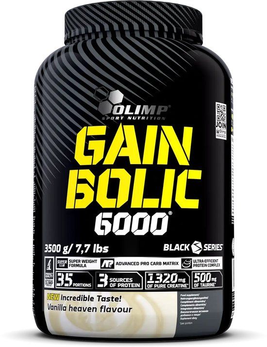 Olimp Gain Bolic 6000 - 3500 g - Vanille