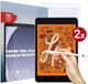Rosso Film protecteur d'écran Convient pour Apple iPad Mini 5 / 4 | Sensation papier | Film sensation papier | Film protecteur ultra clair | Compatible avec coque | Pack duo