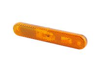 HELLA 2PS 009 226-031 Parkeerlicht - LED - 24V - Opbouw/Gekleefd - Lenskleur: Geel - LED lichtkleur: Geel - Kabel: 250mm - 2-polig - rechts/links - Aantal: 1