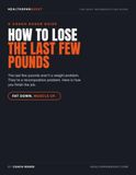 How to Lose the Last Few Pounds: A Body Recomposition Guide for When Weight Loss Stops Working
