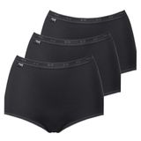 Sloggi Basic Plus Maxi Zwart (52) - 3 Stuks