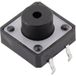 Tru Components YST-1103B Bouton-poussoir 12 V/DC 0.05 A 1 x Off/(on) À Rappel 12 mm x 12 mm