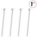 vidaXL Console tafelpoten 4 st 72 cm staal wit