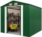 Gardebruk Tuinhuis - 8m² Metaal met Fundering Schuifdeuren- Groen