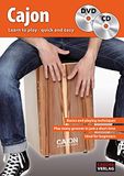 Cajon: Hage Musikverlag Cajon: Learn to play - quick and easy + CD + DVD