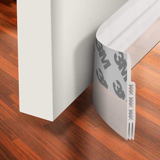 Simple Fix Tochtstrip Deuren - 1m x 5cm - Transparant