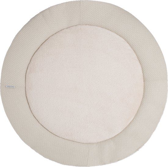 Baby's Only Gebreid Boxkleed Rond Warm Linen Ø95 cm - Extra Dik - Tweezijdig