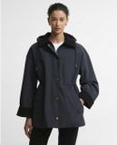 Barbour Evelyn Showerproof jas donkermarineblauw