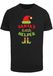 Merchcode Shirt 'Christmas Santa´s Little Helper' geel / lichtgroen / rood / zwart