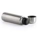 Merkloos Thermosfles - 500 ml - Zilverkleurig - RVS - Schroefdop als beker