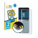 BROTECT - Screenprotector voor Motorola Razr 40 Ultra (Achterkant) - Folie Beschermfolie matte volledig dekking 2 Stuks