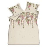 Vandyck Rose Acacia cream tan dekbedovertrek Lits-jumeaux (240x200/220)