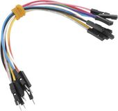 MikroElektronika MIKROE-512 Jumperkabel Raspberry Pi®, Banana Pi, Arduino [10x Draadbrug-stekker - 10x Draadbrug-bus]