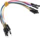 MikroElektronika MIKROE-512 Jumperkabel Raspberry Pi®, Banana Pi, Arduino [10x Draadbrug-stekker - 10x Draadbrug-bus]