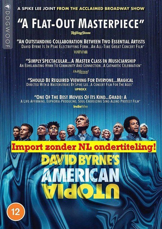 Bertus Distributie David Byrne - American Utopia (DVD)