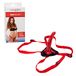 CALEXOTICS Sophia's Red Rider Harness met Dong