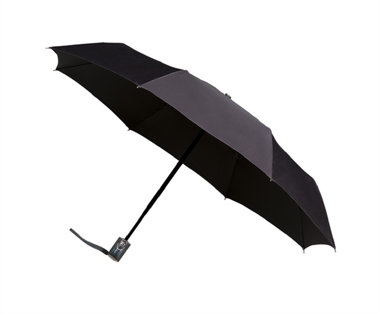 Impliva Open Close Paraplu Ã 100 cm Zwart