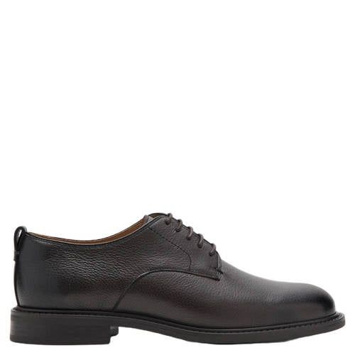 Mango Man leren veterschoenen - bruin