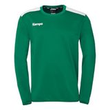 Kempa Emotion 27 trainingsshirt lange mouw katoen Lagune/Weiß maat 128