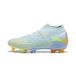 PUMA Future 9 Ultimate Fg Light Up - Vert/bleu glacier/lavande intense Femme - Gazon naturel (Fg), taille 42