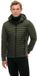 Superdry Storm Hybrid fleecejack met capuchon Heren Gewatteerde jas Ivy Green L