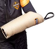 Dingo Gear Zachte jute mini-bijtmouw met handvat en grip aan de binnenkant van de bijtbeschermer voor IGP, hondensport, puppy, jonge honden, bijtniveau 1 - beginner (S01956)