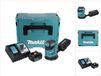 Makita DBO 180 RF1J accu excentrische schuurmachine 18 V 125 mm + 1x accu 3,0 Ah + oplader + Makpac