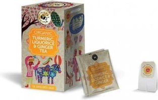 Ministry Of Tea Tumeric liquorice ginger bio 20 zakjes