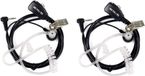 Retevis T001 Bouchons d'oreilles pour talkies-walkies, 1 broche, 2,5 mm, compatible avec talkies-walkies (2 pièces)
