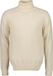 Anerkjendt Aknico Solid Roll Neck Lambswool Truien & Vesten Heren - Sweater - Hoodie - Vest - Broken white - Size S