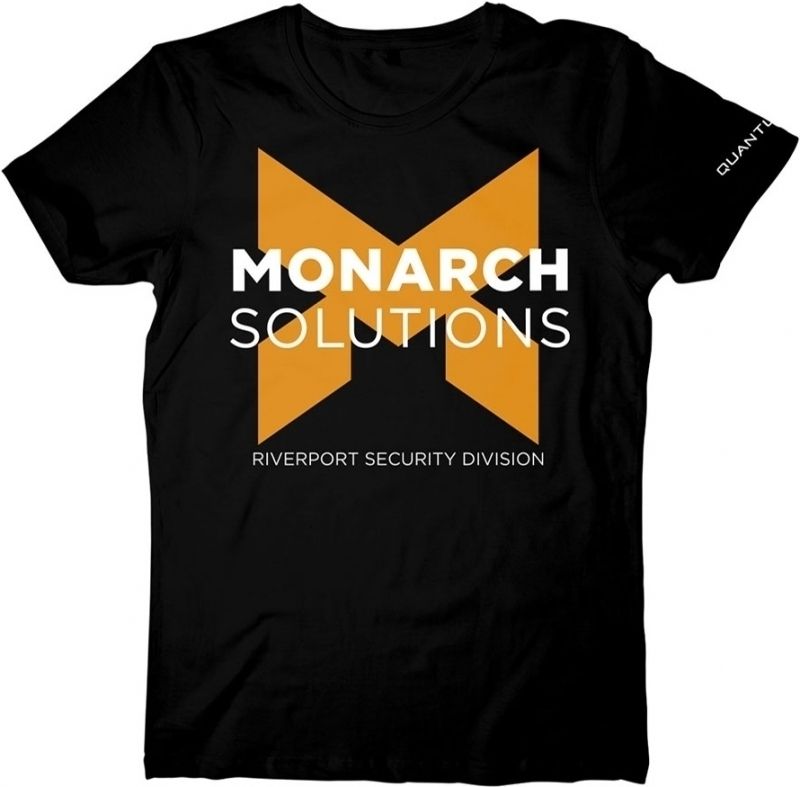 Difuzed Quantum Break - Monarch solutions mens t-shirt - S