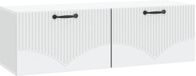 vidaXL Meuble TV mural Blanc 98 x 31 x 30 cm Bois d'ingénierie