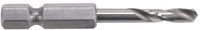 wolfcraft Foret à métaux HSS affûté, queue hexagonale, Ø 2 mm