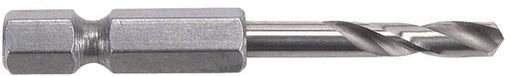 wolfcraft Foret à métaux HSS affûté, queue hexagonale, Ø 2 mm