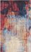 Safavieh Bristol Collection BTL354 Geweven Gebiedsdeken, Blauw & Roest, 91 x 152 cm
