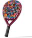 Matchu Sports Padel Racket YEYE WELLER 3K Carbon Druppelvorm 360 Gram Beginner/Halfgevorderd ART series Padel Incl. Luxe Geschenkdoos