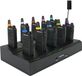 Retevis RT622 talkie-walkie, PMR radio set, rechargeable talkie-walkie with a 10-in-1 charger, interchangeable battery compartments. Talkie-walkie set of 10 pieces