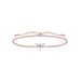 Thomas Sabo Little Secret LS118-401-19-L20V Damesarmband, zilver 925/1000, 20 cm, sterling zilver, nylon, geen edelsteen, Sterling zilver nylon, Geen edelsteen
