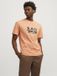 JACK&JONES JORSEQUOIA TEE SS CREW NECK LN T-shirt Homme L Coton Canyon Sunset