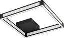 EGLO Altaflor Plafondlamp - LED - 31.5 cm - Zwart|Wit