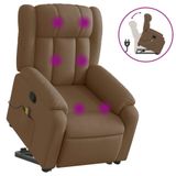 VidaXL Accent Chair Fabric Brown 3205332