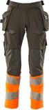 Mascot Accelerate Safe Pantalon avec poches holster 19131-711 - anthracite foncé/orange fluo - C52
