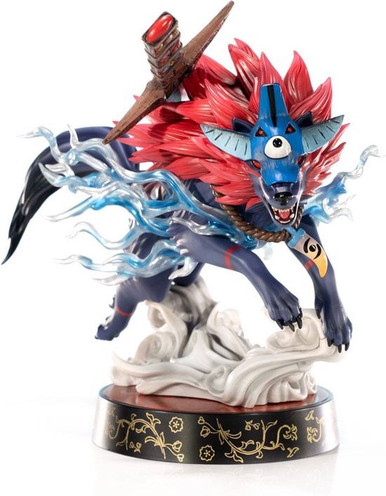 First 4 Figures Okami Oki Wolf Form PVC Statue - F4F