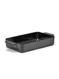 Serax - Sergio Herman - Surface - Plat à four L - Noir - 38,5cm
