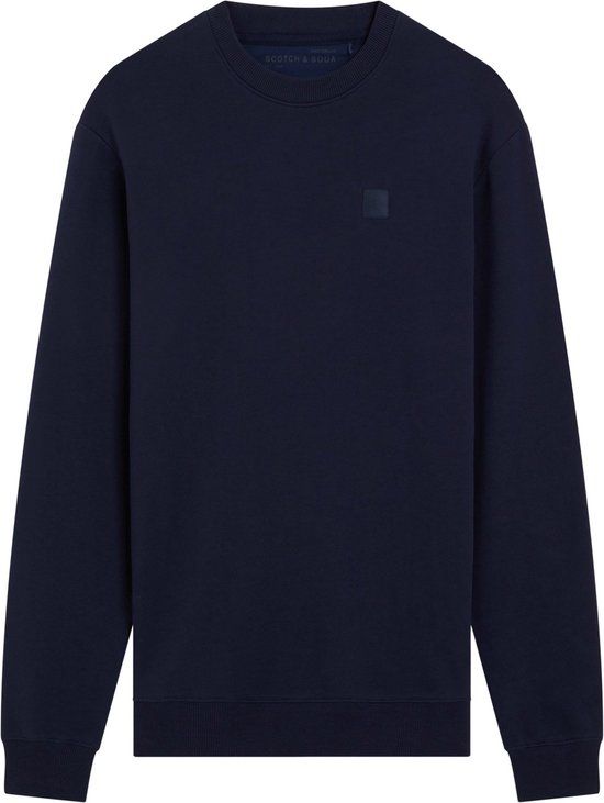 Scotch & Soda CORE - LOGO SWEATSHIRT Heren Trui - Night - Maat M