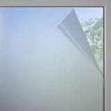 GARDINIA Raamfolie, matglas-look, 100% PVC, privacybescherming, doorschijnend, statisch, 45 x 150 cm, semi-transparant, mat-wit