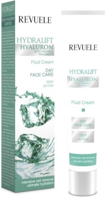 Revuele Hydralift Day Face Care Fluid Cream 50ml - Anti-Wrinkle, SPF 15, Hydrating